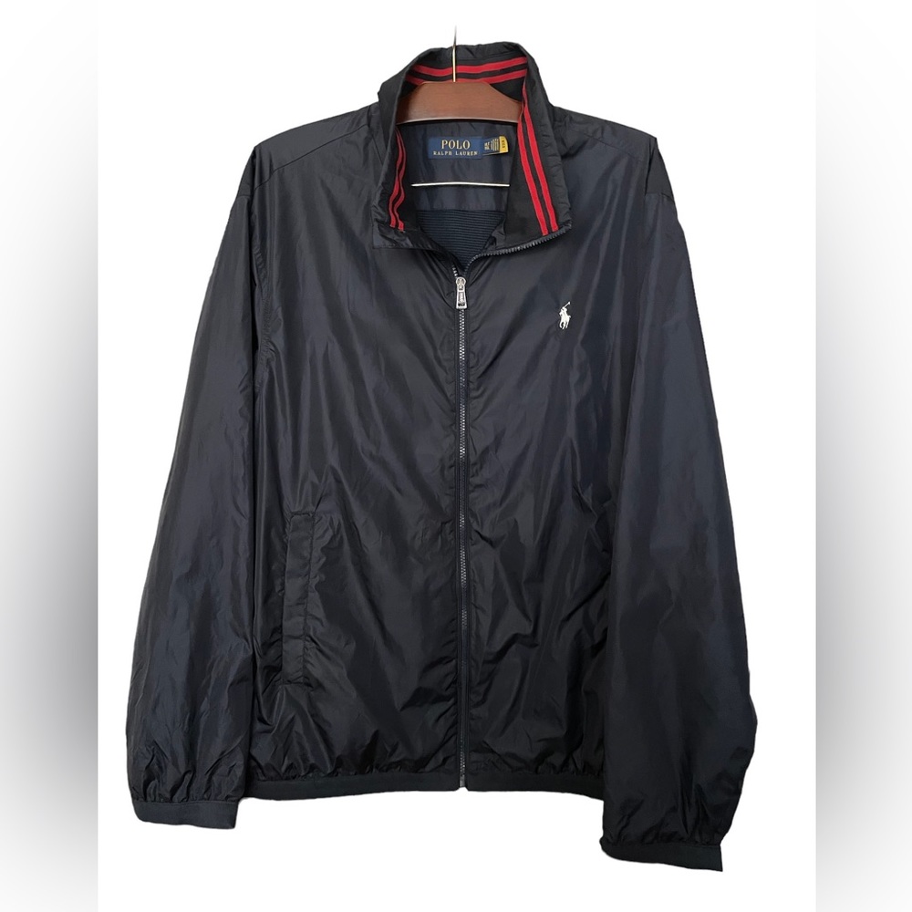 POLO RALPH LAUREN Water Repellent Jacket Classic Navy NWOT Size XLT-TGL